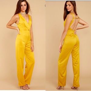 Golden Yellow Jumpsuit